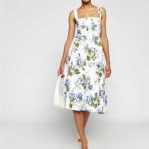 Reformation Tagliatelle Linen Dress